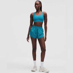 Lululemon Side-Cinch High-Rise Short 1.5"Hawaiian Blue size Large